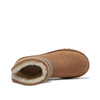 Forro polar bordado - Botas de nieve tobilleras forradas