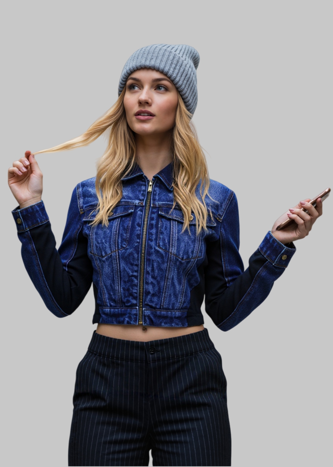 Chaqueta vaquera para mujer