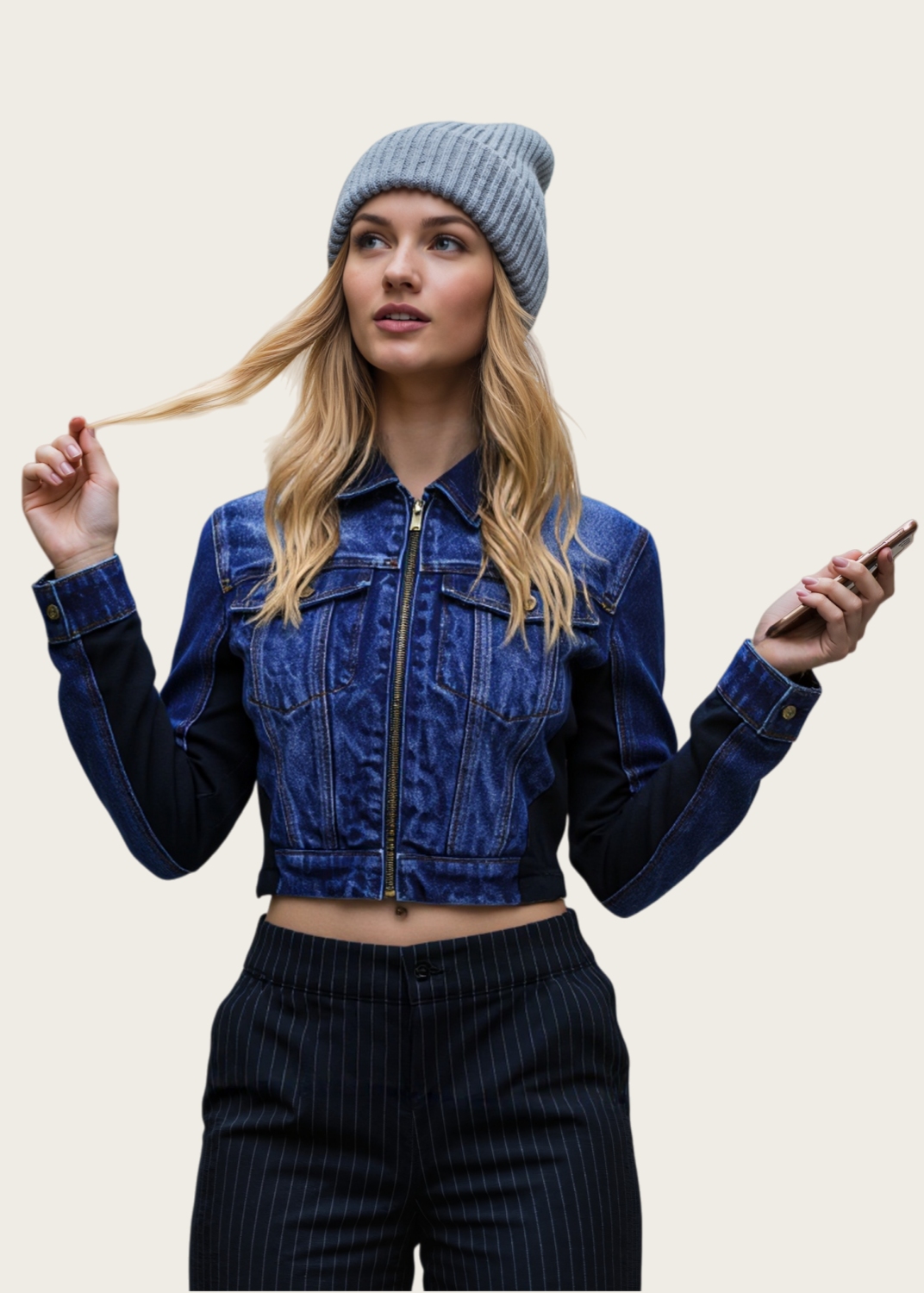 Chaqueta vaquera para mujer