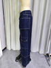 Pantalones anchos de mezclilla cargo de cintura alta