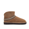 Forro polar bordado - Botas de nieve tobilleras forradas