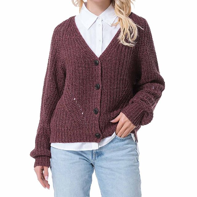 Su&eacute;ter de encaje con cuello en V para mujer, jers&eacute;is informales, Tops ajustados de manga larga, ropa de estilo elegante, prendas de punto b&aacute;sicas para mujer, Oto&ntilde;o Invierno 2025
