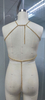 Cadena adornada con perlas - Bralette con tiras hecho a mano