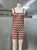 Sexy Sequin Lips Body - Vestido de Cadena para Mujer
